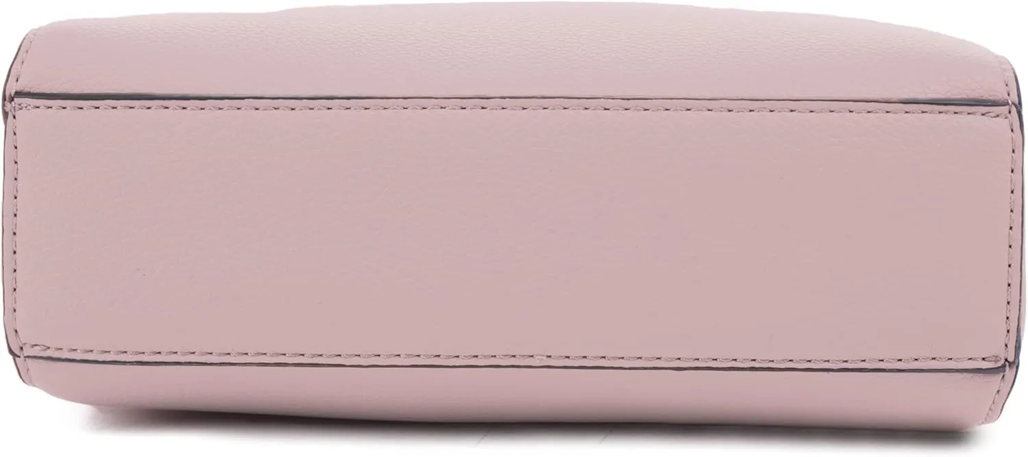 EVVE Crossbody Bags for Women Trendy Triple Zip Small Crossbody Camera Bag Purse with Wide Guitar Strap