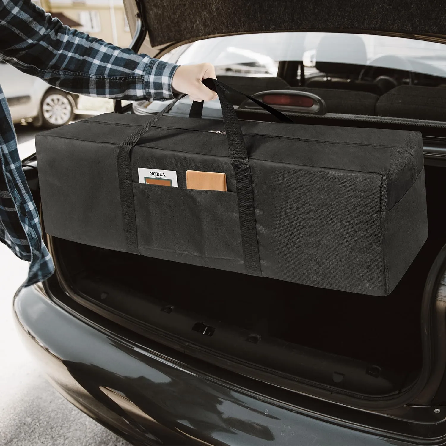 Extra Large Sports Duffle Bag-Zipper Duffel Travel Sports Equipment Bag,Travel Duffel Luggage Bags with Upgrade Zipper, Sturdy & Water Resistant -36"