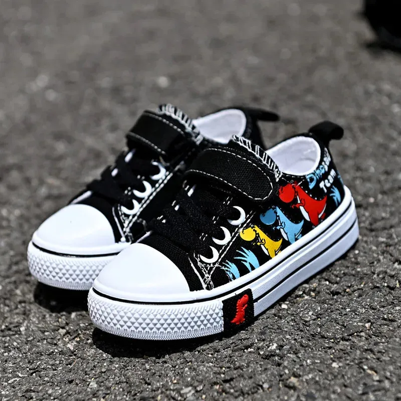 Fashionable Canvas Kids Sneakers