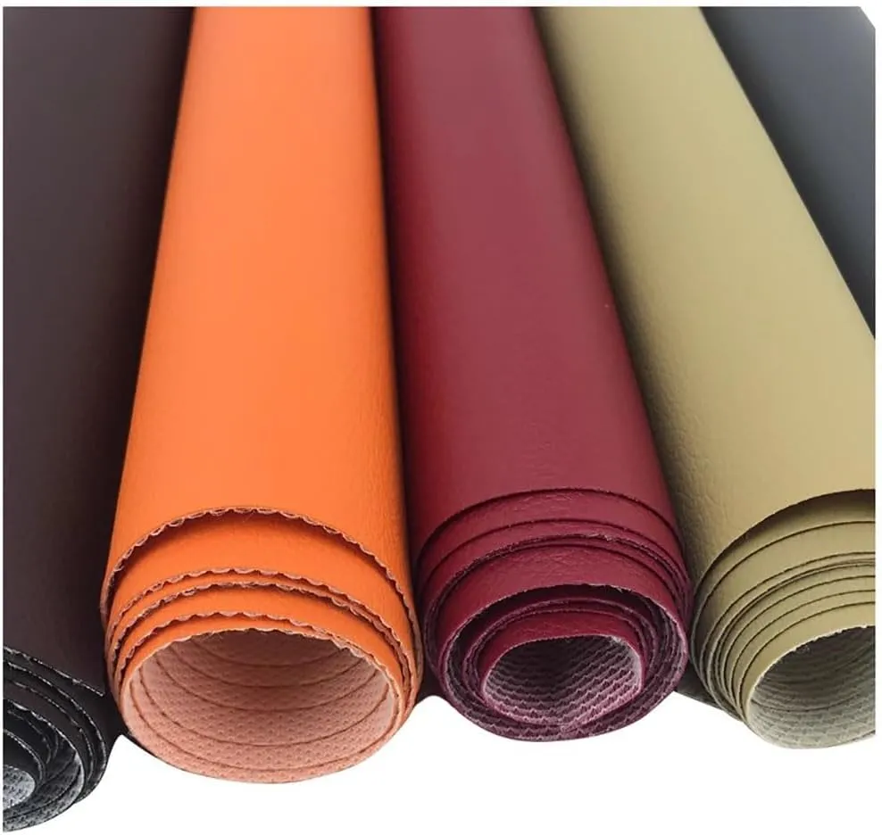 Faux Leather Fabric Leatherette Premium Soft Feel Material Vinyl Cloth Upholstery DIY Sewings Sofa Handbag Car Seat Hair(Pig Liver Red,1.6X5m)