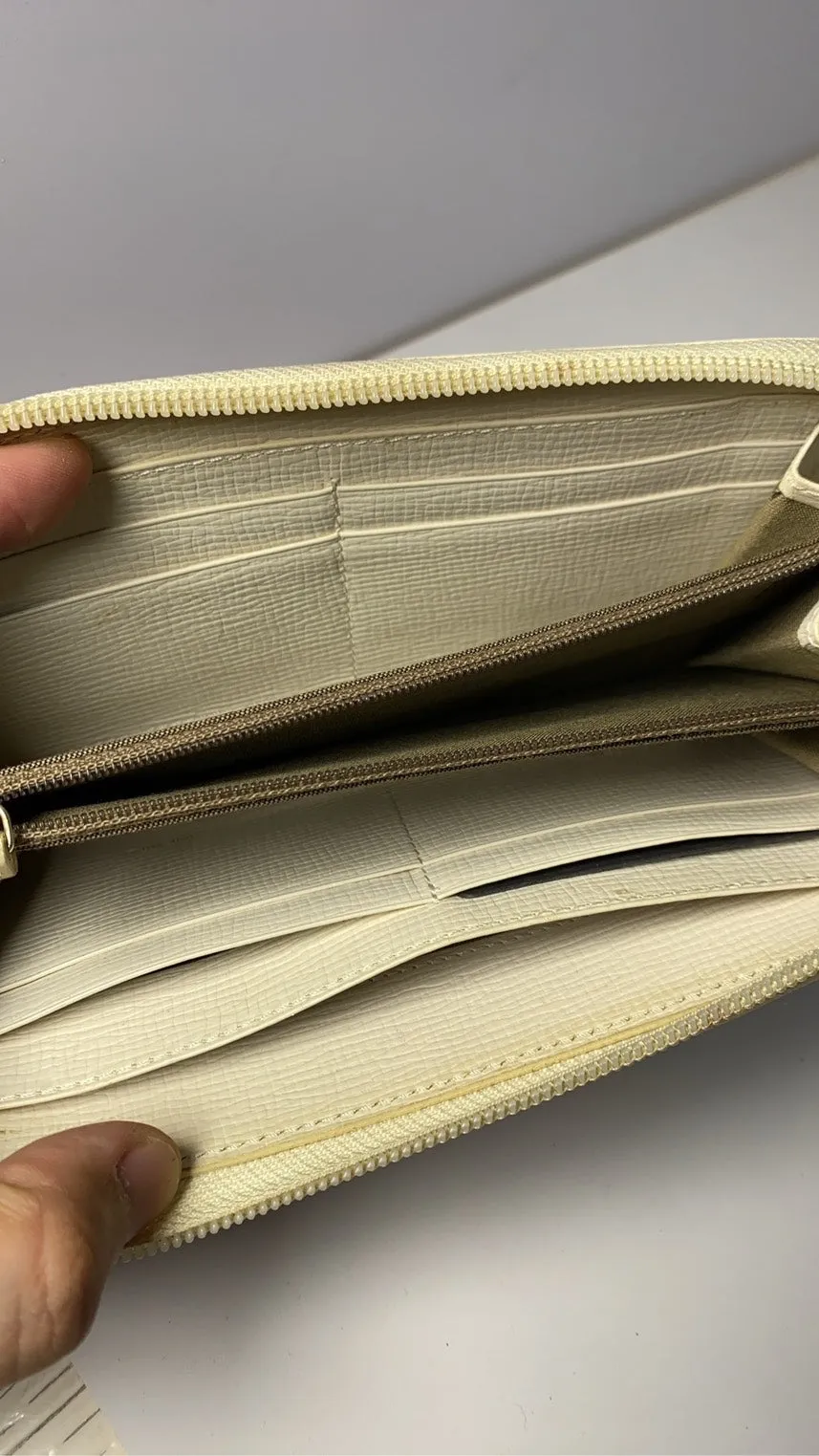 Fendi Zucchino Beige Wallet