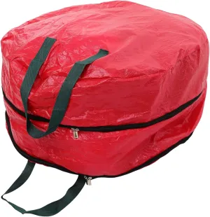 Festival Wreath Storage Bag Christmas Supplies Artificial Wreath Storage Round Garland Bag