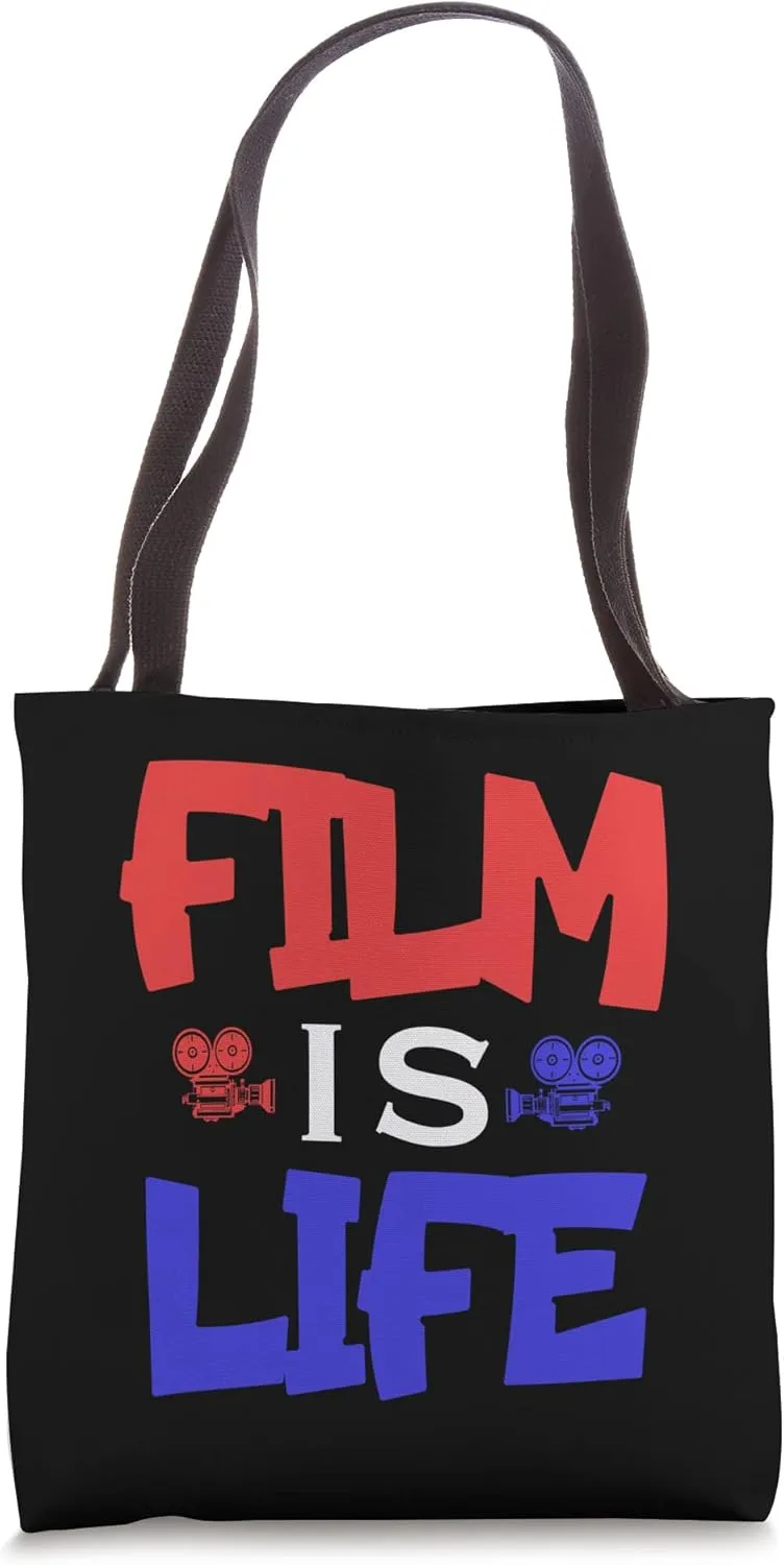 Filmmaker Film is Life Director Cinematographer Filmmaking Tote Bag