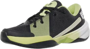 Fire Ace Mens Tennis Shoes - Black/Lime/Gard/D Medium / 7.5