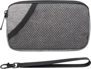 FIREDOG Odor Proof Bags, Smell Proof Pouch Carbon Lined Travel Stash Storage Smellproof Bags (Grey, 6.5"x4")