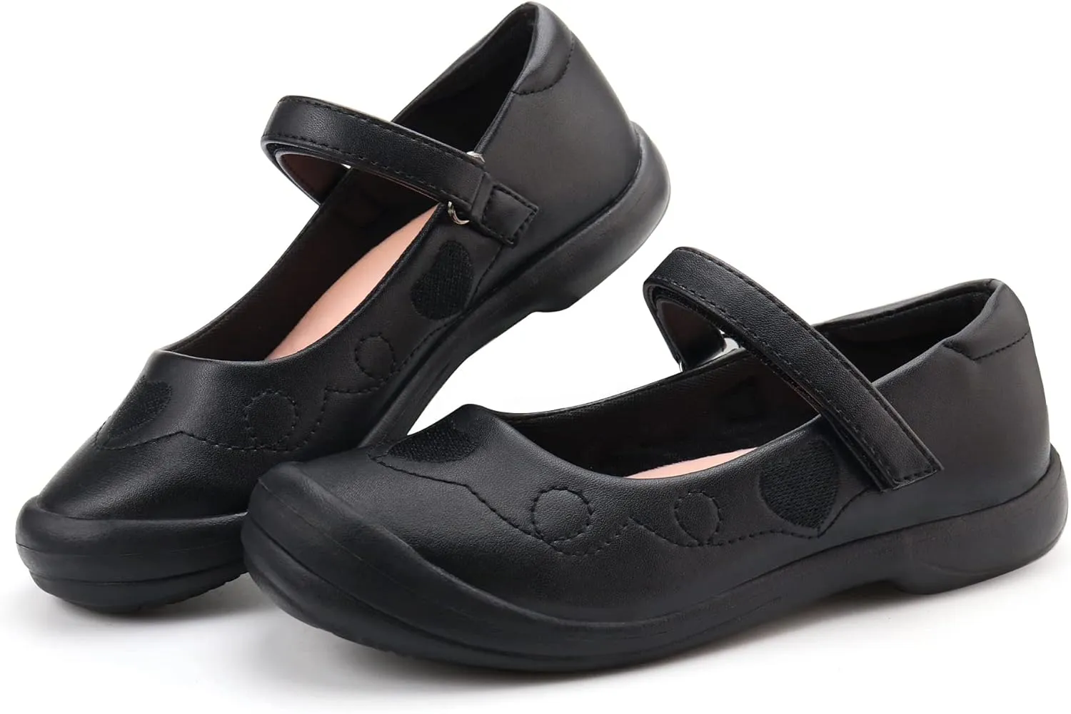 firelli Girl's Mary Jane School Uniform Shoes Comfortable Girls Dress Shoes