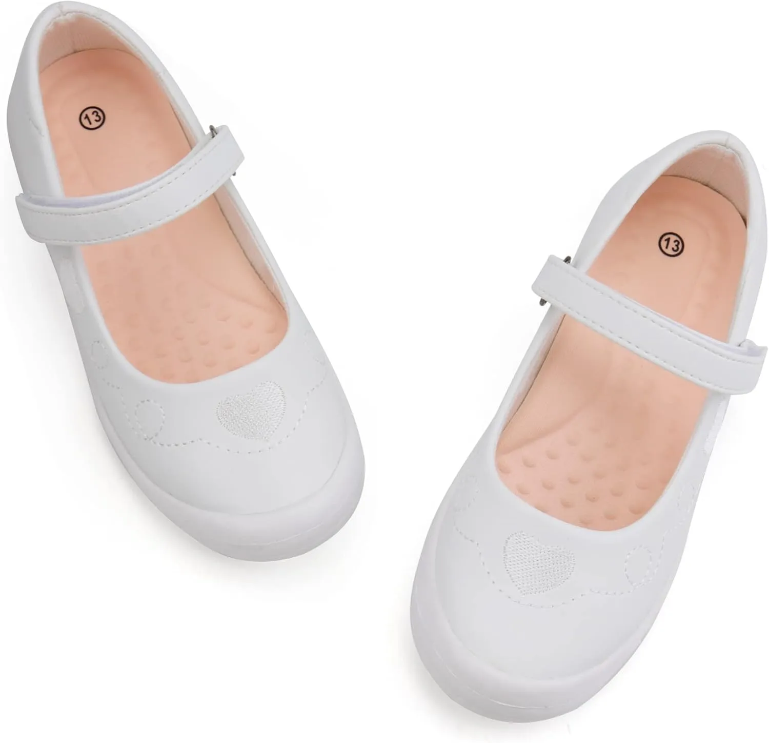 firelli Girl's Mary Jane School Uniform Shoes Comfortable Girls Dress Shoes