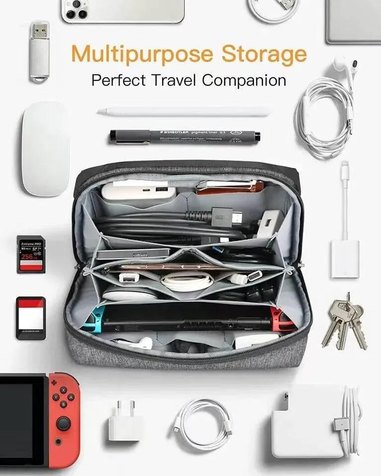Foldable Cosmetics Bag - Travel Makeup Organizer
