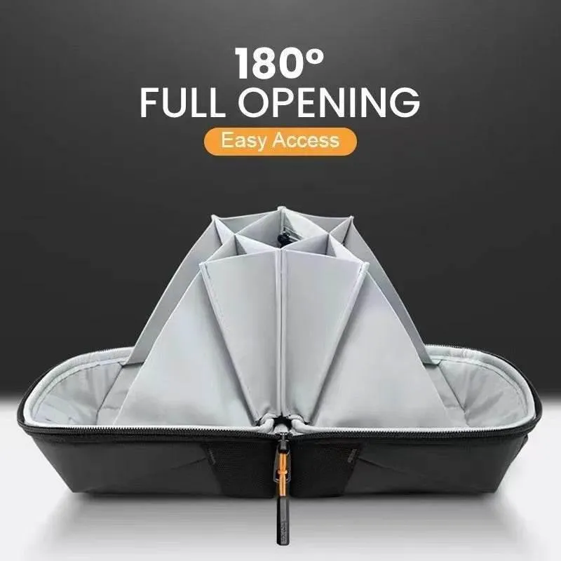 Foldable Cosmetics Bag - Travel Makeup Organizer