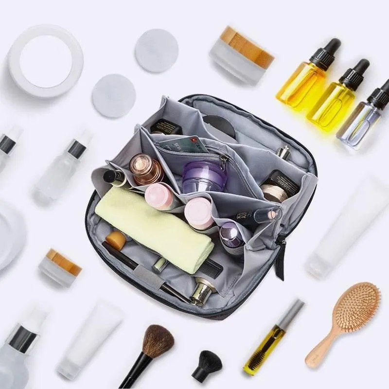 Foldable Cosmetics Bag - Travel Makeup Organizer