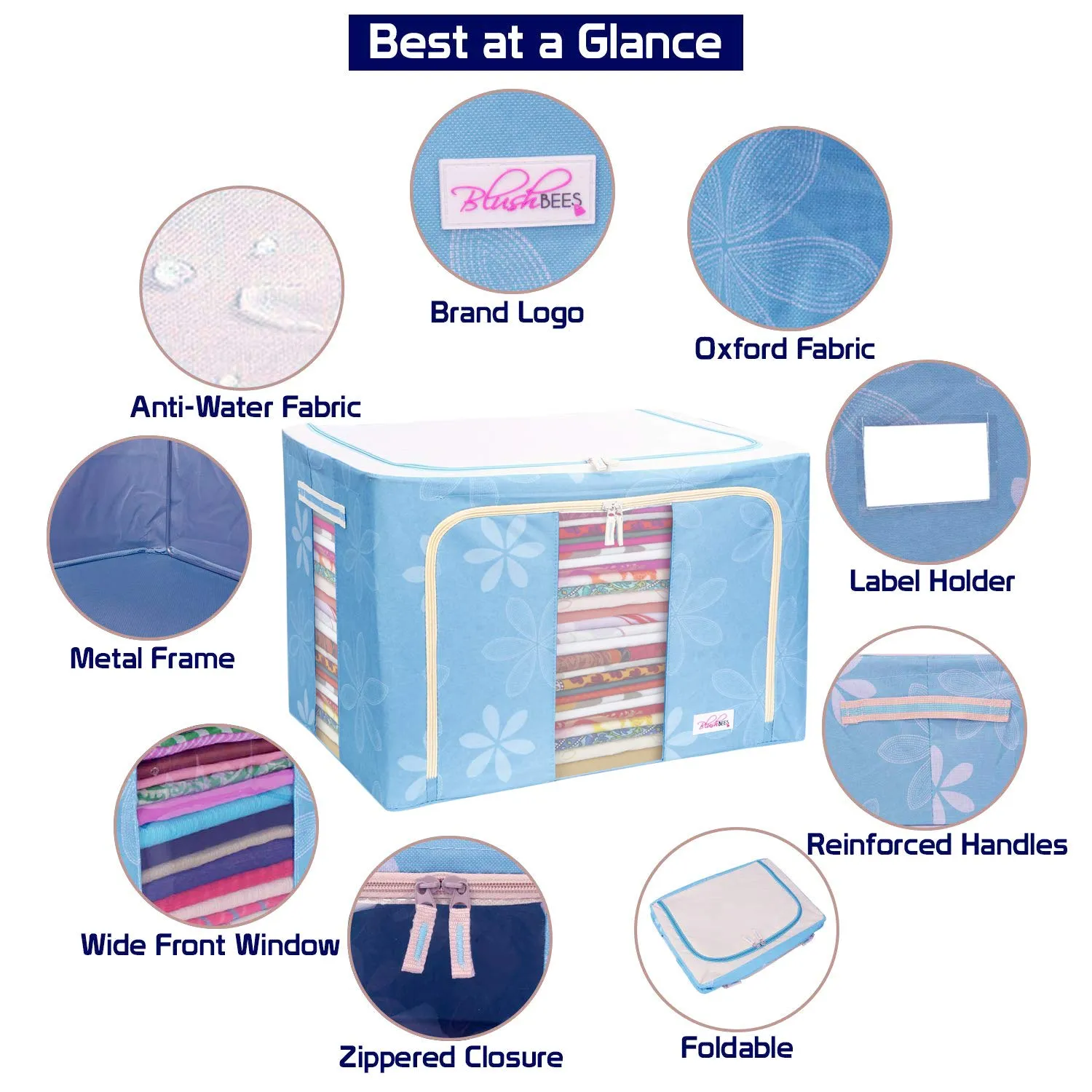 FOLDABLE STORAGE BOX