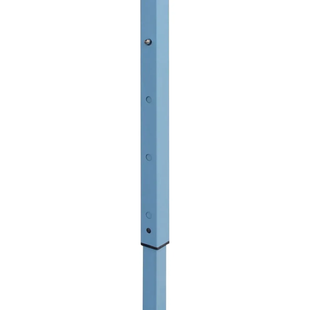 Foldable Tent Pop-Up with 4 Side Walls 3x4.5 m Blue