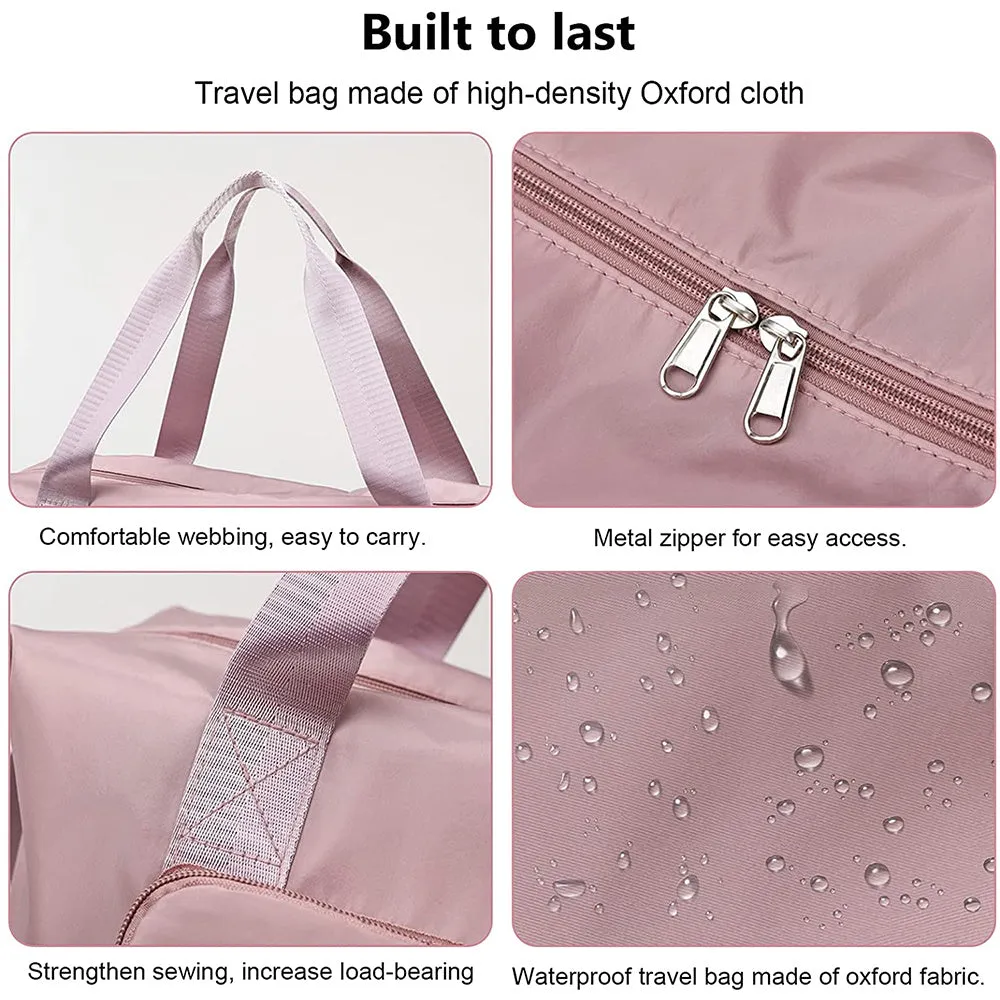 Foldable travel bag, waterproof, large bag, luggage, multi-functional | 4 colors