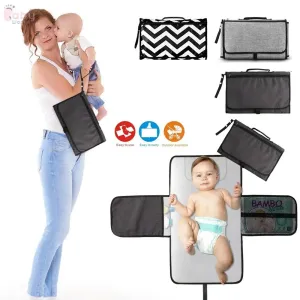 Foldable Washable Compact Baby Travel Mat & Storage Bag