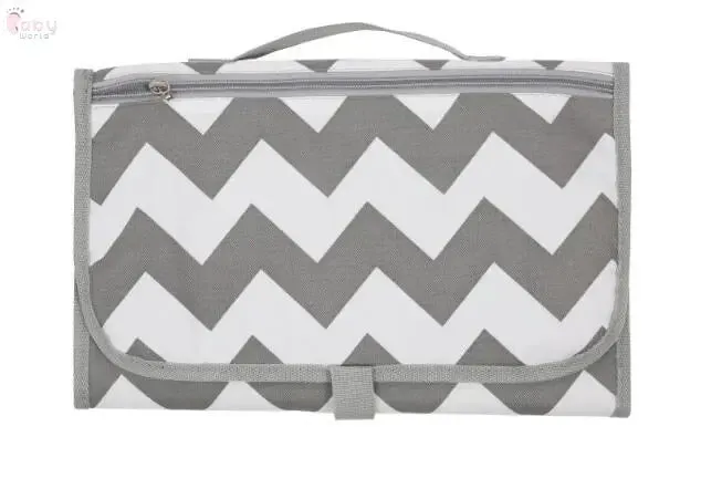 Foldable Washable Compact Baby Travel Mat & Storage Bag