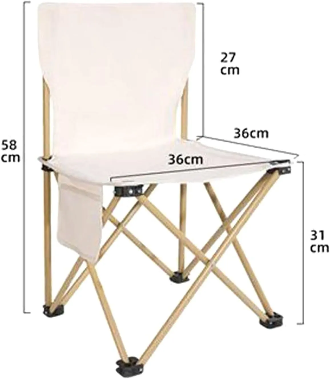 Folding Beach Picnic Tables Collapsible Backpack Lawn Chair Camping Folding Chair and Table Set with Roll up Carbon Steel Table Top for More People Party