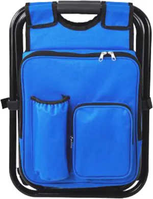 Folding Camping Chair - Waterproof Foldable Chair - Backpack Cooler Bag Camping Recliner for Mountaineering Hiking Travel Balcony Patio Festival Lawn Park Fishing Garden Backyard Picnic Poolside