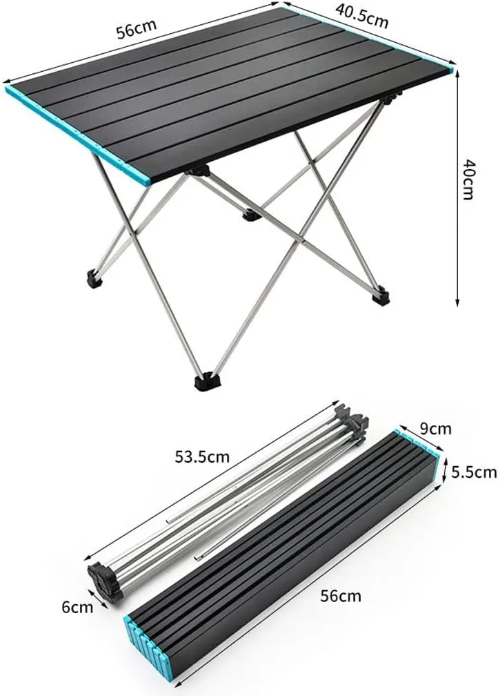 Folding Table Camping Table Outdoor Portable Folding Picnic Table Aluminum Plate Table for Outdoor Folding Table