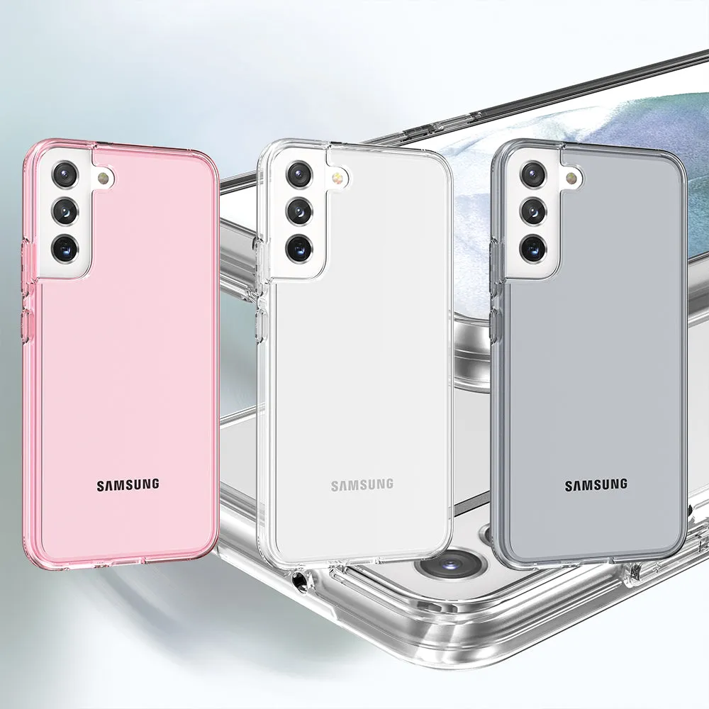 For Samsung Galaxy S23  Plus Clear Full Transparency Thick Hybrid Hard PC Shell & Soft TPU Shock-Absorption Bumper Transparent Phone Case Cover
