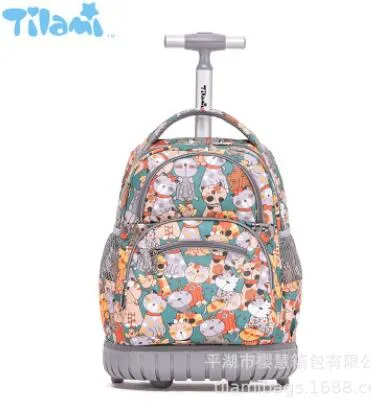 for teenagers bags School backpacks Rolling On Great savings backpack backpack 16 Children Wheeled backpack School inch Wholesale deals 18 kids wheels Trolley