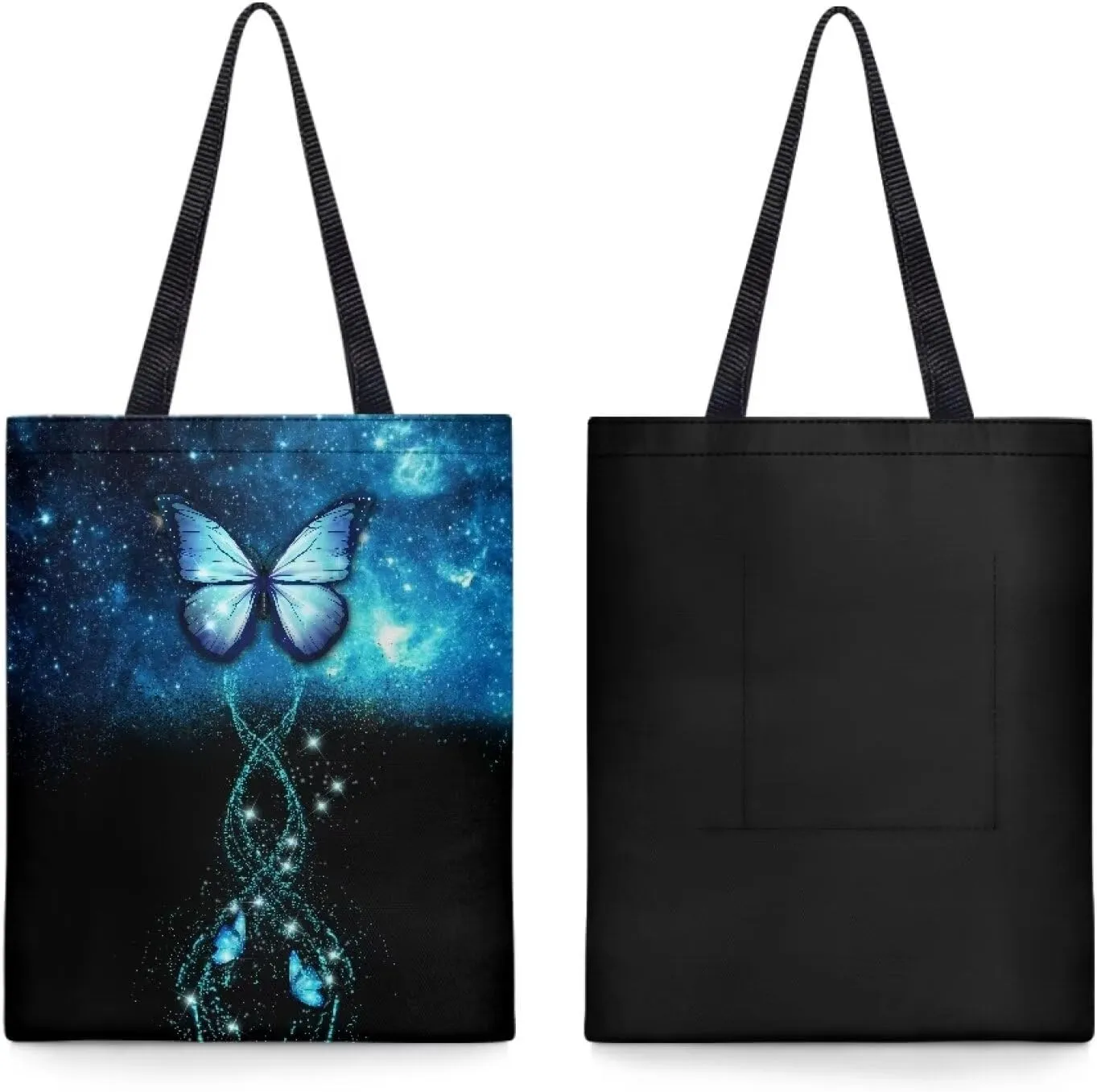 FOR U DESIGNS Women Canvas Reusable Tote Bag Women Shopping Tote Bags Book Bags