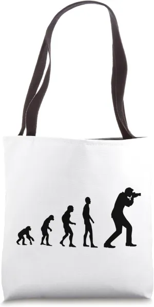Fotograf Evolution Photograph Photography Photo Tote Bag