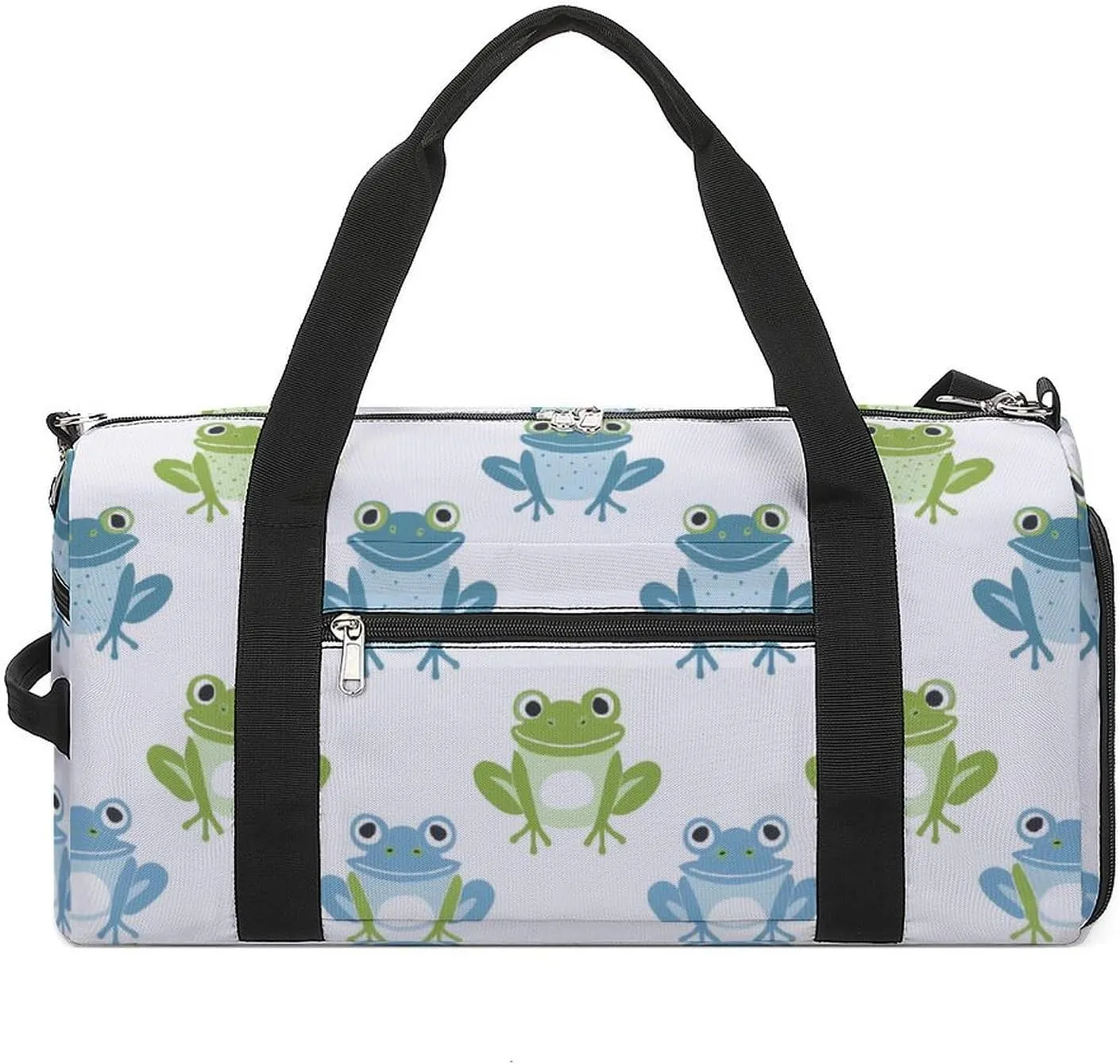 Frog Gym Bag for Men Women Lightweight Duffel Bag Sports Workout Bag for Travel Yoga