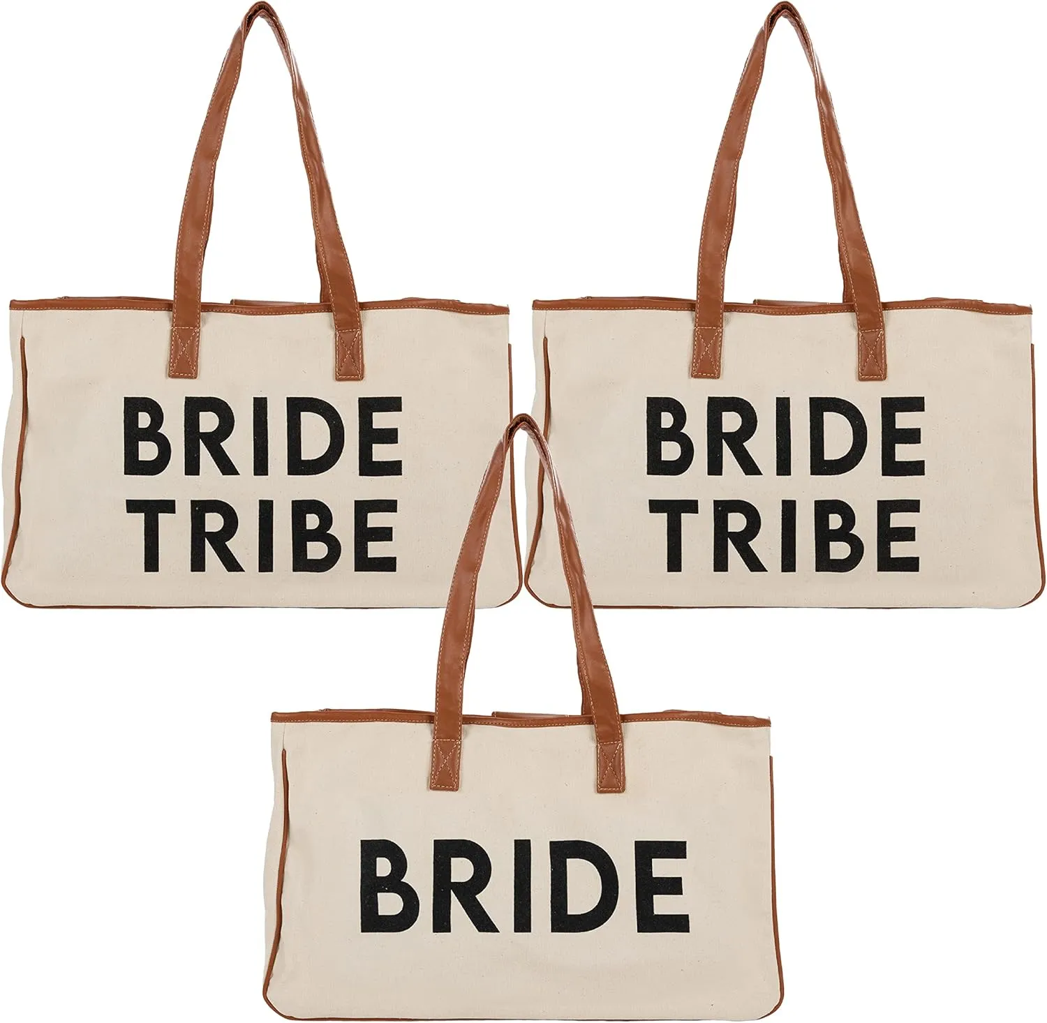 Funky Junque Premium Canvas Tote Bag with Inspirational Quote Lining