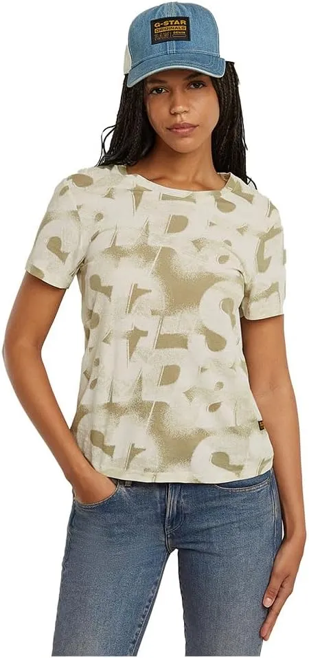 G-STAR Top Sprayed Letters Women's T-Shirt