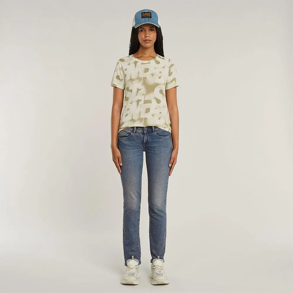 G-STAR Top Sprayed Letters Women's T-Shirt