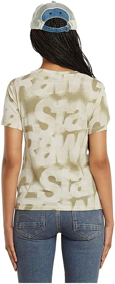 G-STAR Top Sprayed Letters Women's T-Shirt