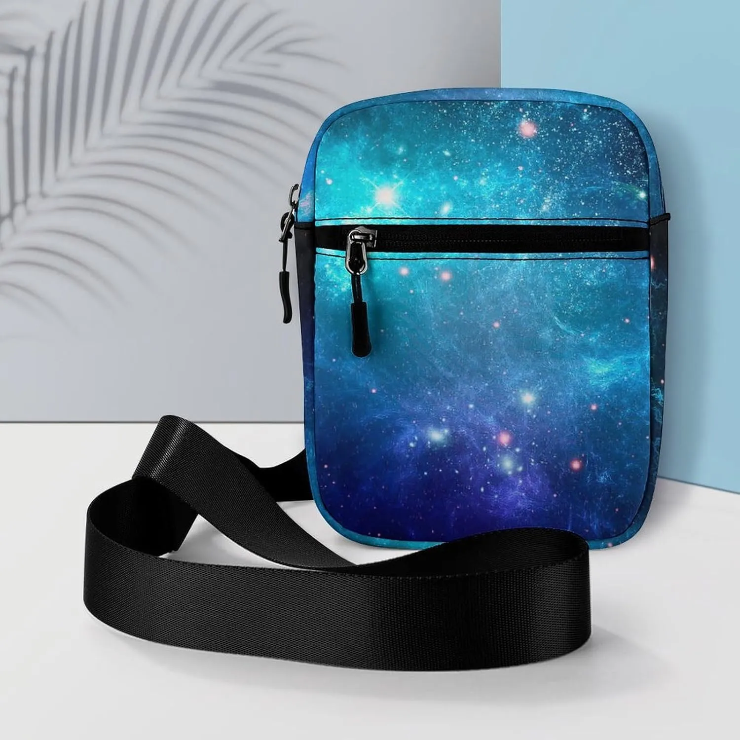 Galaxy Nebula Space Detachable Shoulder Strap Small Shoulder Bag Unisex