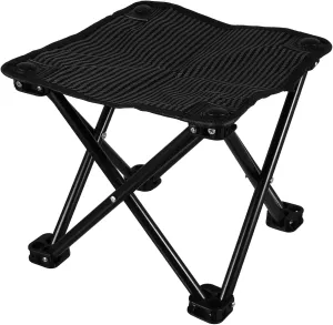 GANAZONO Outdoor Folding Chair Outside Lounge Seats Portable Blanket Camp Chair Outdoor Camping Chairs Chair for Camping Chair Low Chaise Camping Cool Tent Oxford Cloth Black