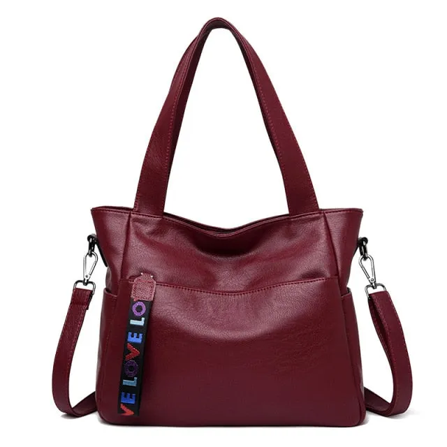 Genuine Brand Ladies Soft Leather Shoulder Bag Luxury Handbags Women Bags Designer Hand Bags For Women 2021 New High Quality Sac