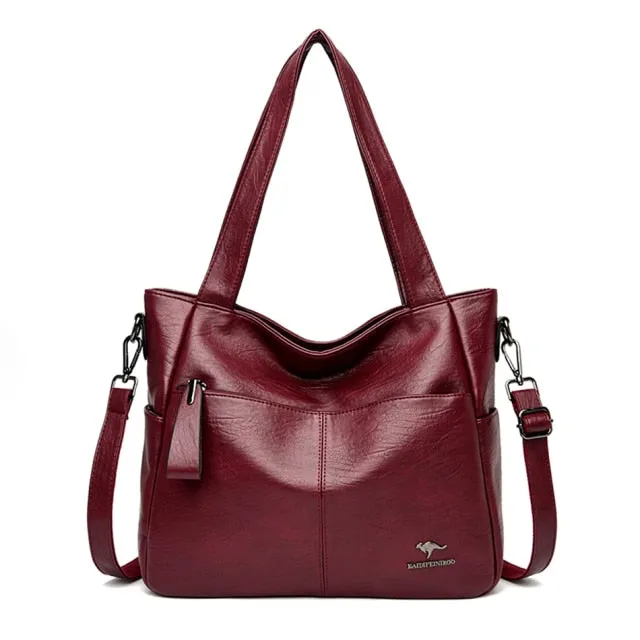 Genuine Brand Ladies Soft Leather Shoulder Bag Luxury Handbags Women Bags Designer Hand Bags For Women 2021 New High Quality Sac