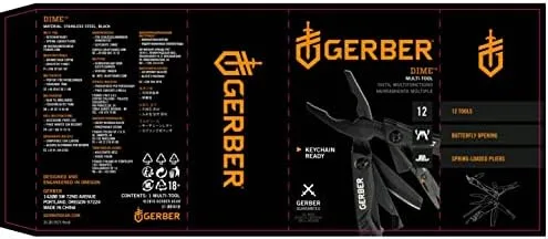 Gerber 1027819 Dime multifunction tool Black