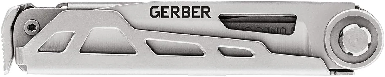Gerber Gear Armbar Drive 8-in-1 Pocket Knife EDC Multitool with Screwdriver, 2.5" Blade, Onyx
