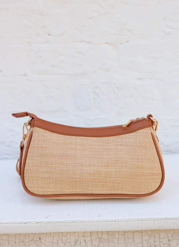 Gianna Glow – Natural Camel Crossbody