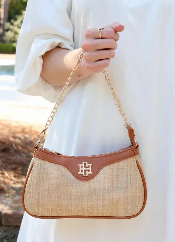 Gianna Glow – Natural Camel Crossbody