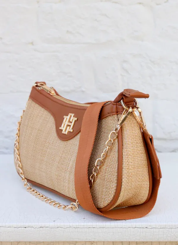 Gianna Glow – Natural Camel Crossbody