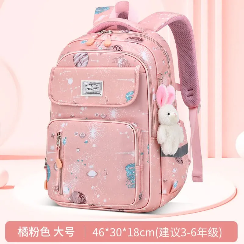 Girls’ Primary School Backpack – Cute Schoolbag for Grades 1-2