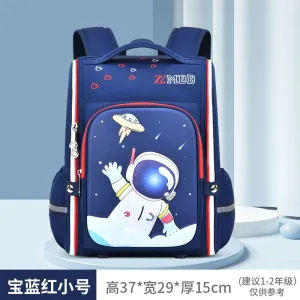 Girls’ School Backpack – Cute Astronaut & Unicorn Design School Bag