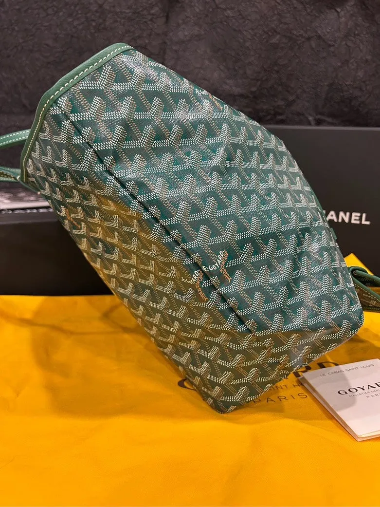 Goyard Saint Louis Green Tote Bag Set 34cm×28cm