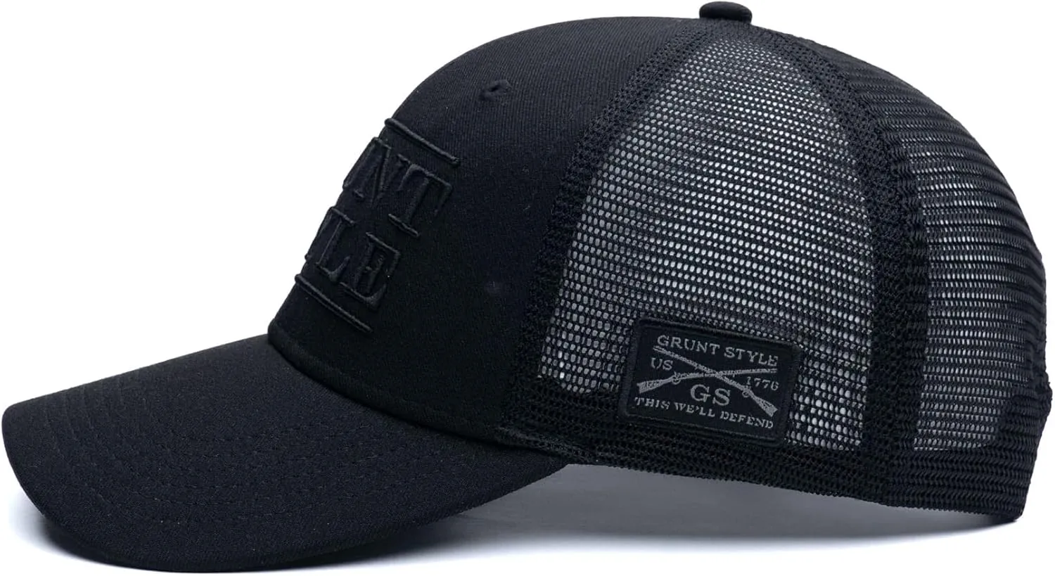 Grunt Style Stacked Logo Hat