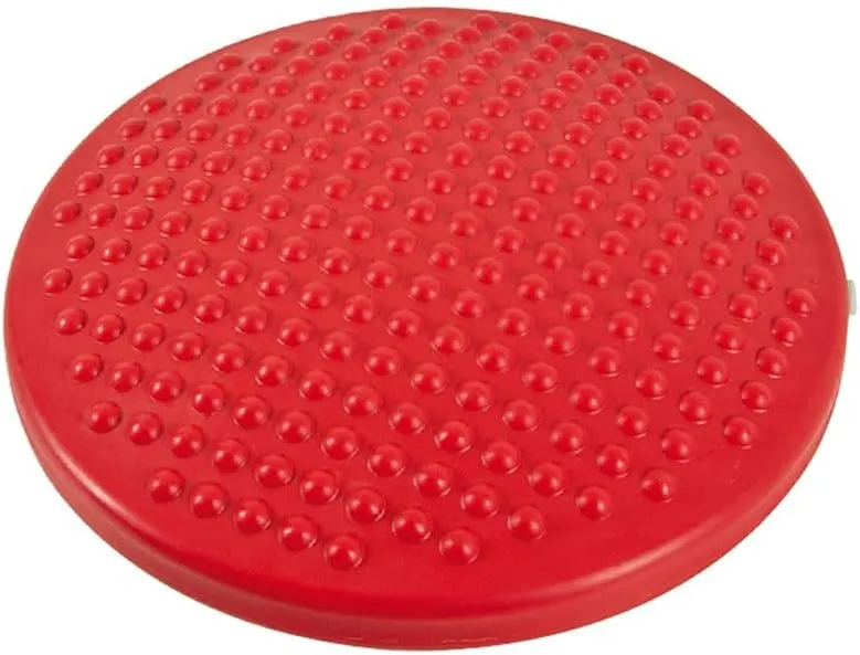 Gymnic Disc 'o' Sit Jr. Inflatable Seat Cushion, Red, 12 Inches