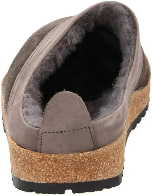 HAFLINGER Women's Snowbird Shearling Leather Clogs