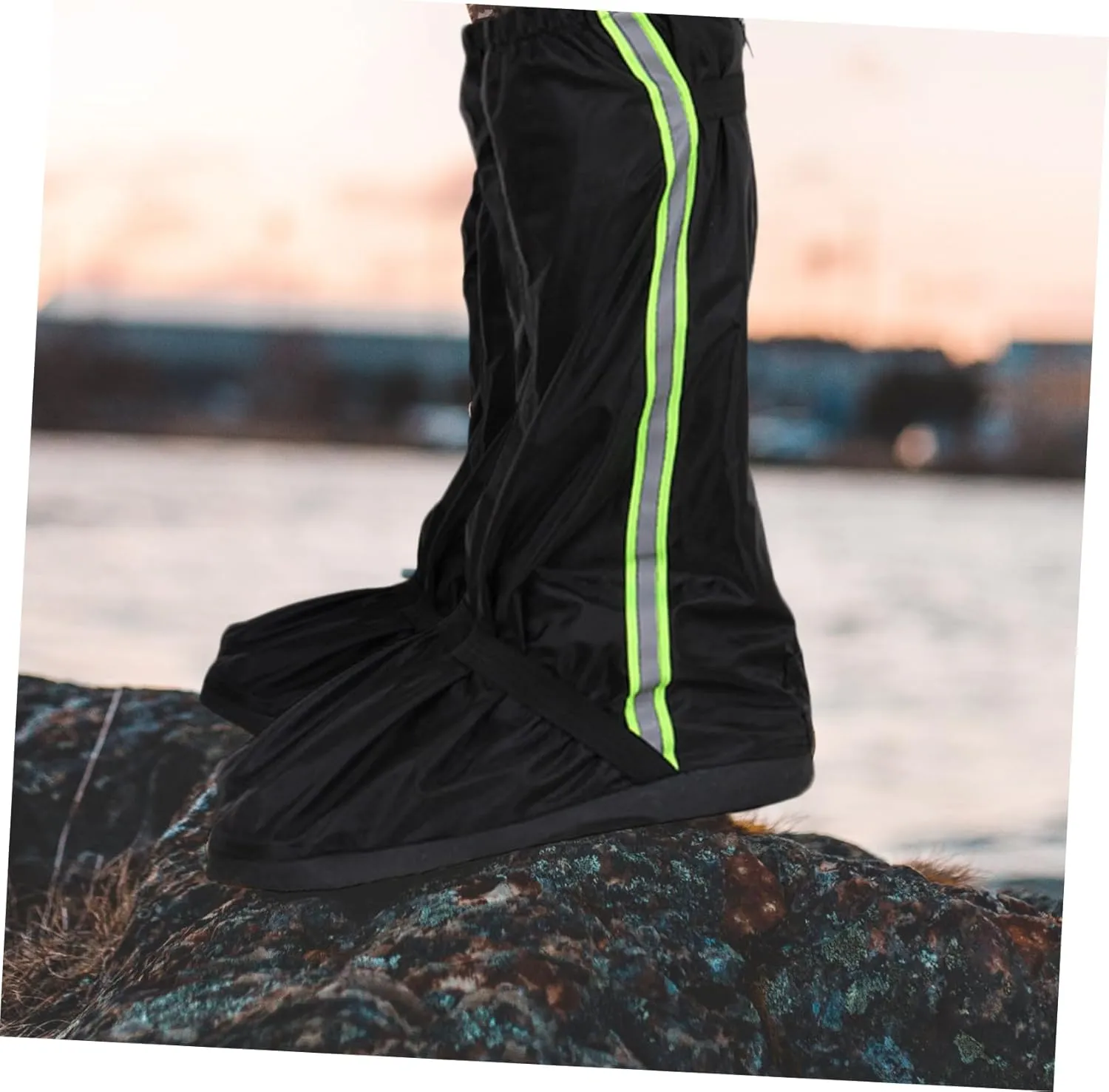 HANABASS Shoe Cover Hiking Gaiters Leg Gaiters Mud Gaiters Leg Sleeves for Men Shoes Shoe Sole Protector Boot