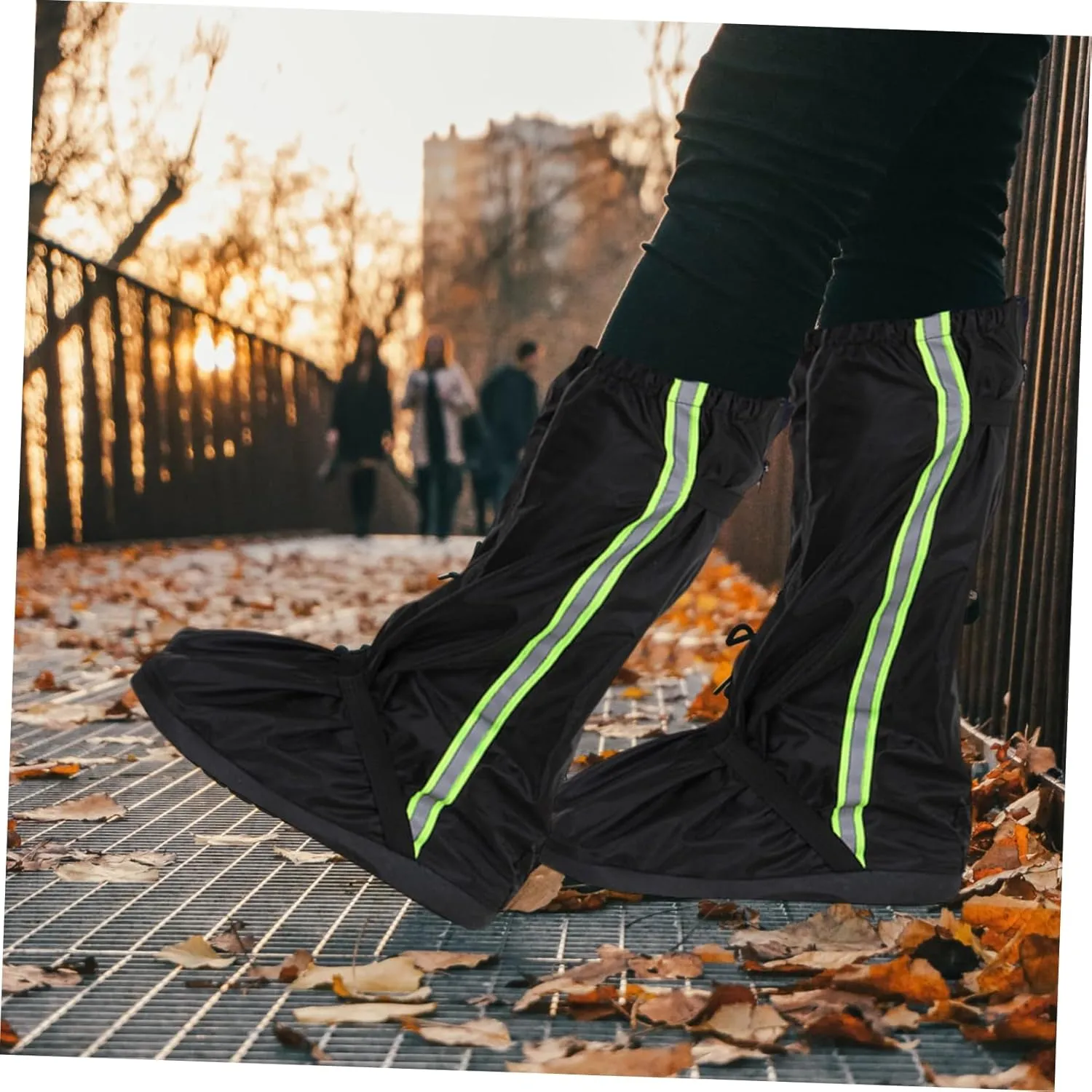 HANABASS Shoe Cover Hiking Gaiters Leg Gaiters Mud Gaiters Leg Sleeves for Men Shoes Shoe Sole Protector Boot