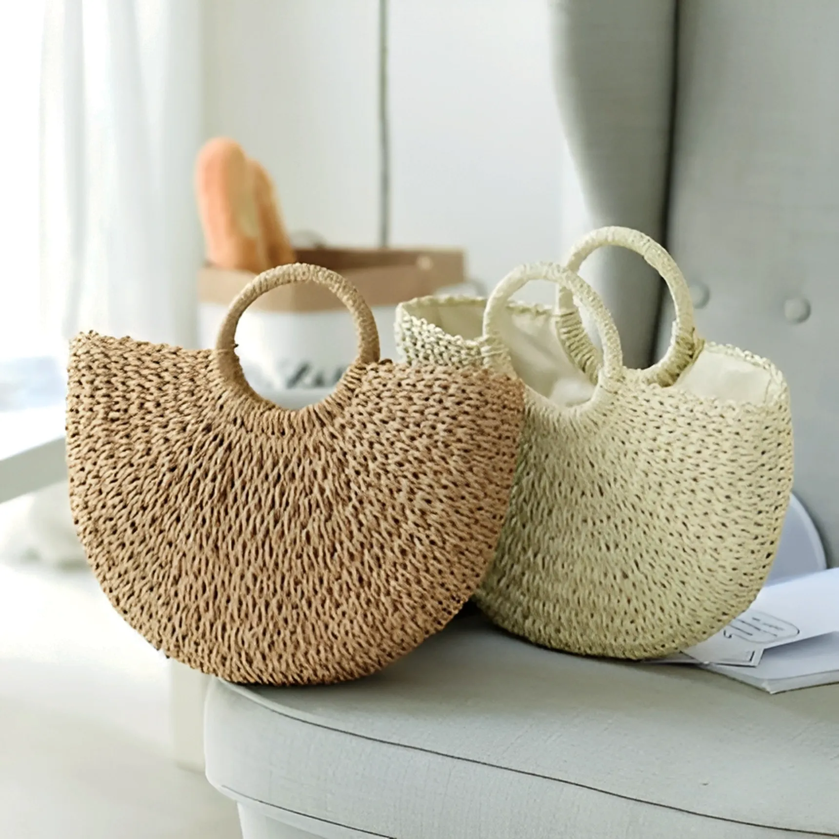 Handmade Straw Bags