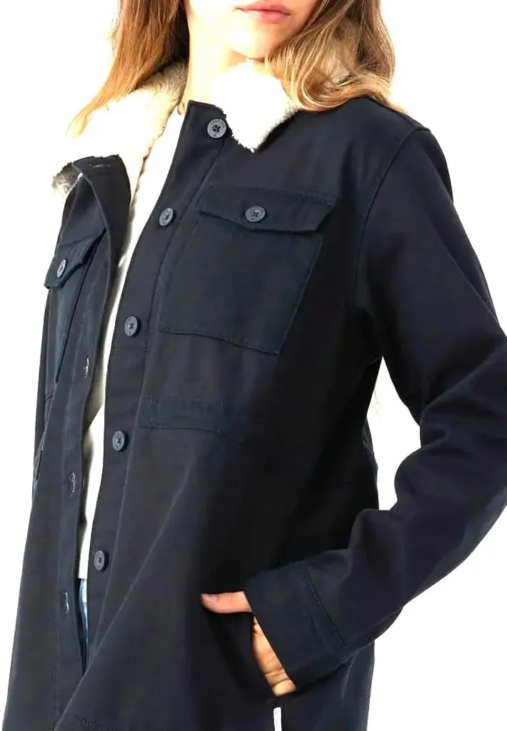 Hang Ten Ladies' Utility Jacket | Black, Medium